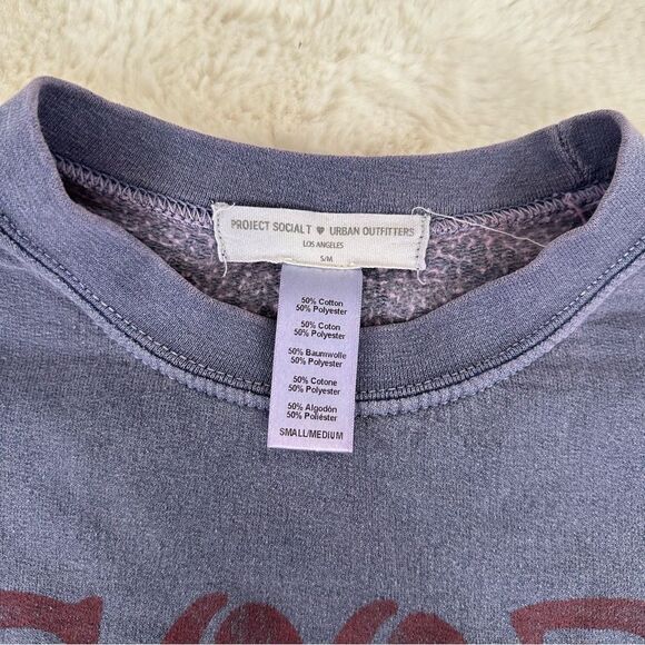 UO Urban Outfitters Purple Project Social T Dreamscape Pullover Sweatshirt - Picture 5 of 13
